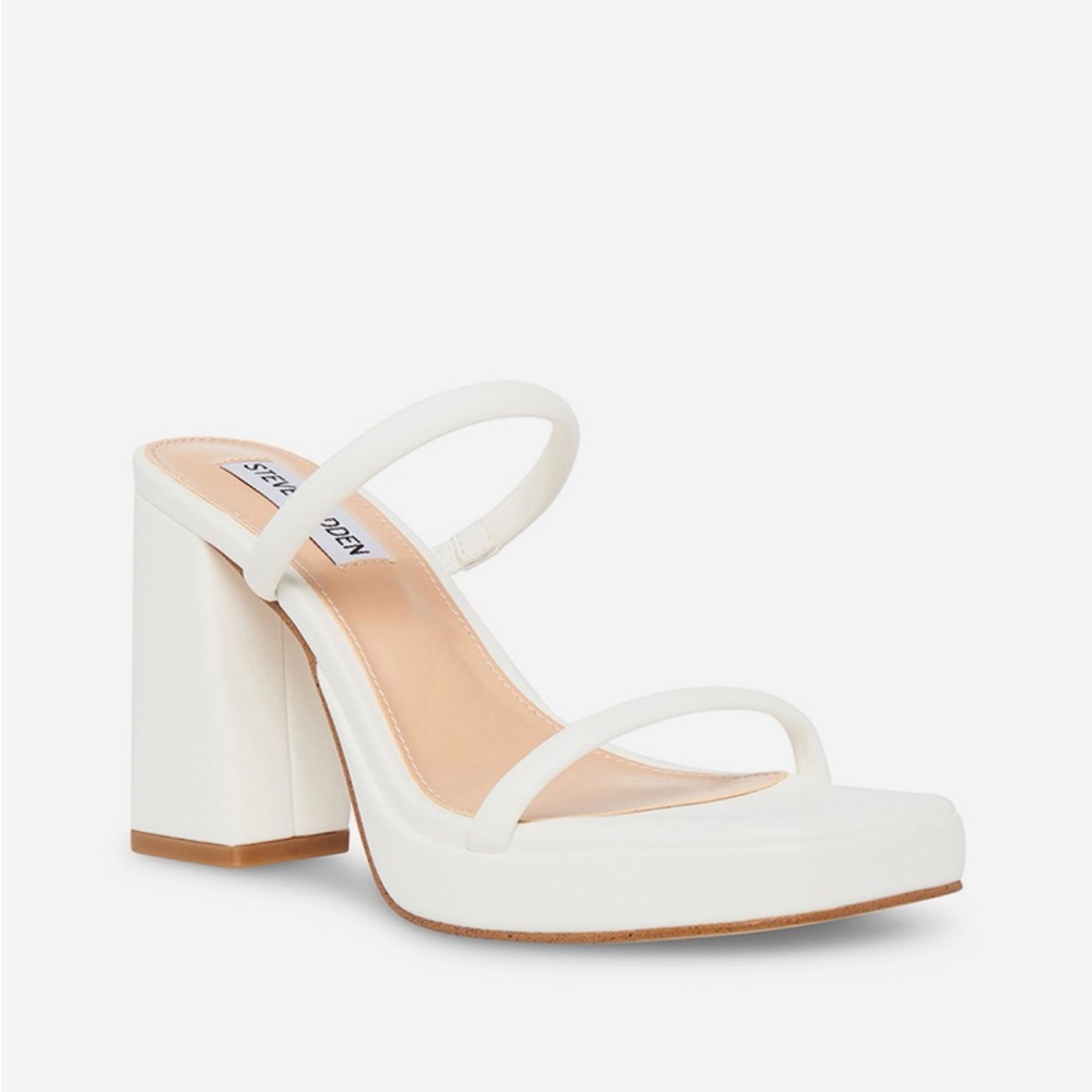 STEVE MADDEN POLLY Block Heel Sandals